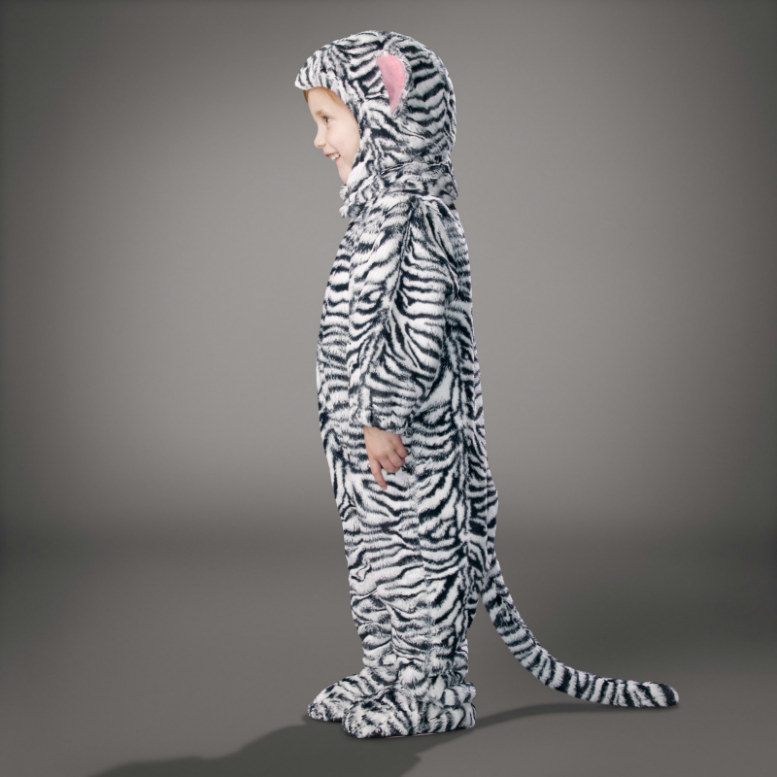 Animal Planet Collector's Edition White Tiger Cub Toddler Costum