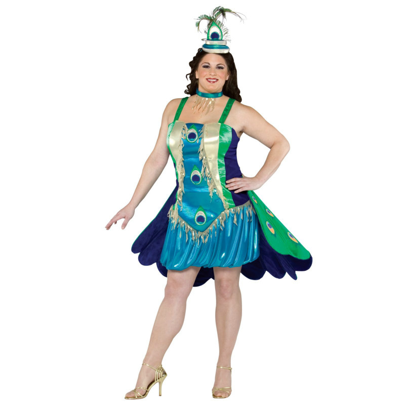 Peacock Adult Plus Costume