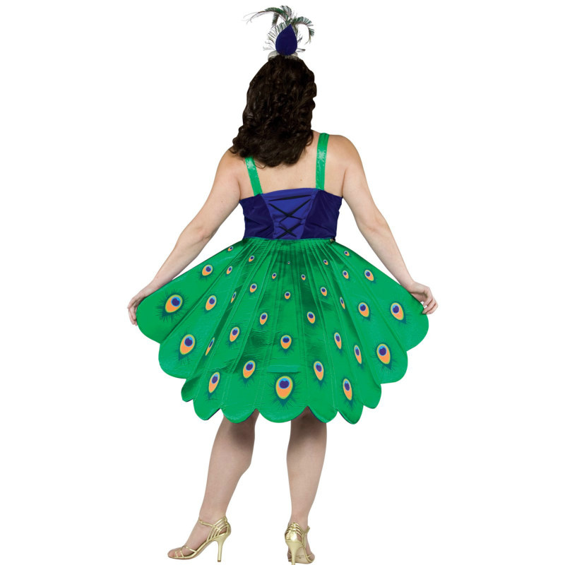 Peacock Adult Plus Costume