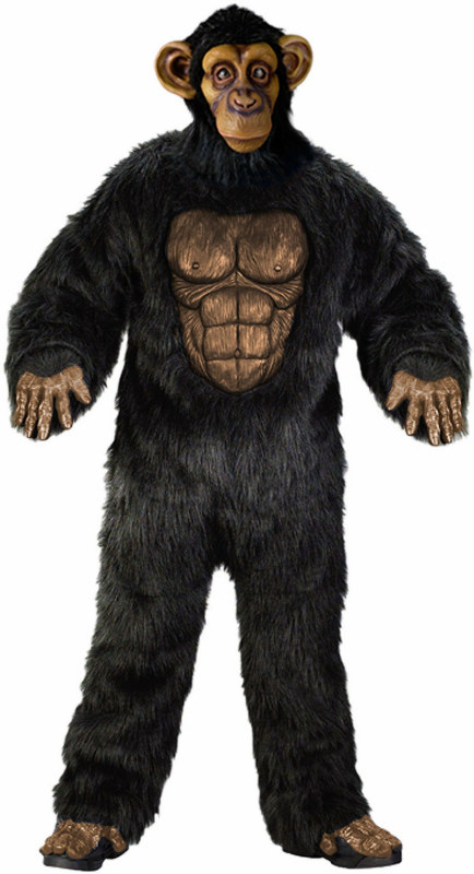 Complete Chimpanzee Adult Costume