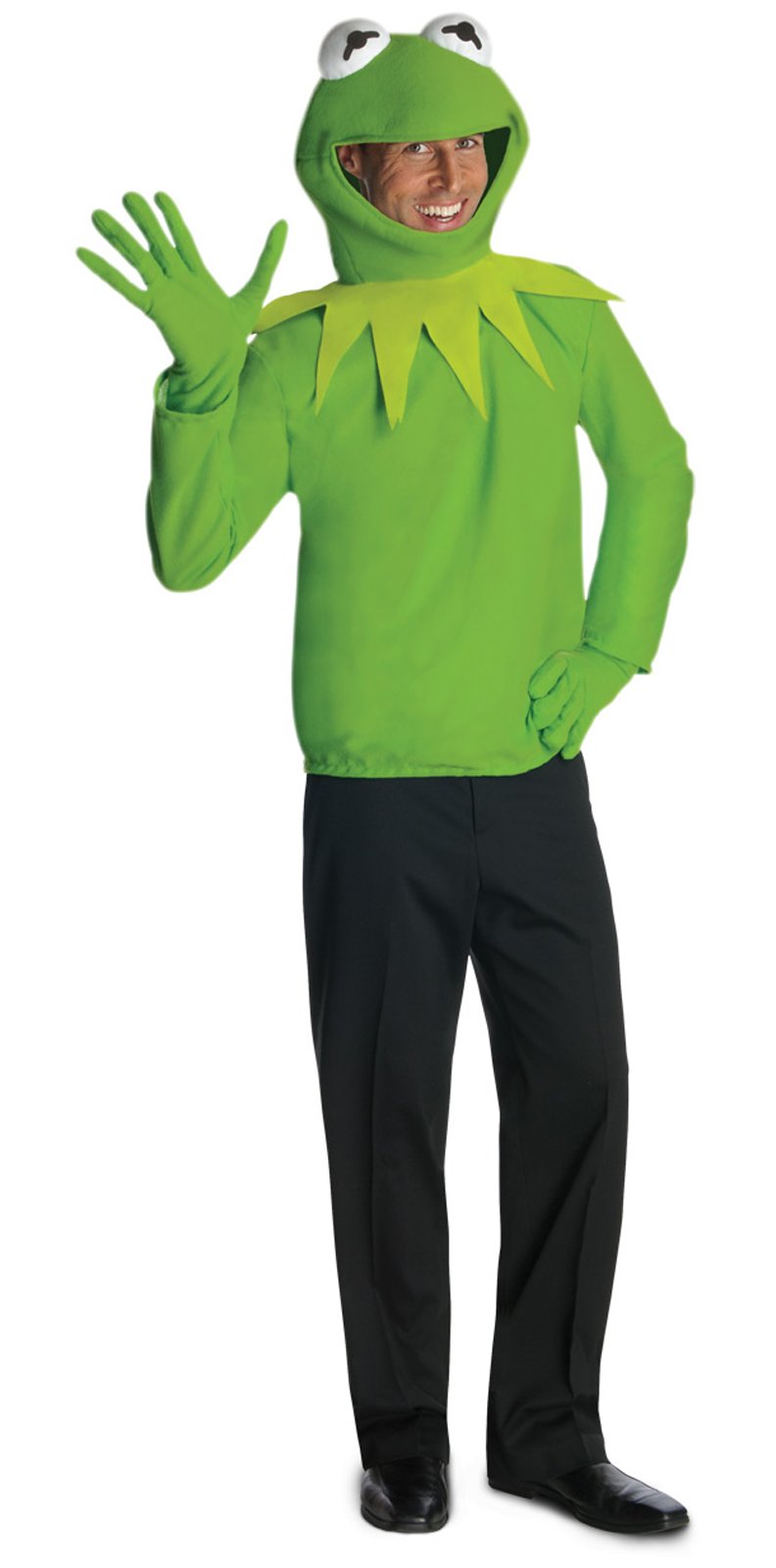 The Muppets - Kermit Adult Costume Kit