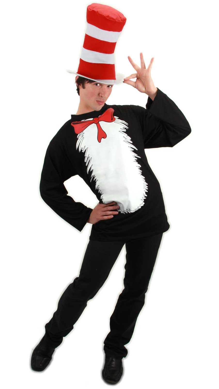 Dr. Seuss The Cat In The Hat Adult Plus Costume