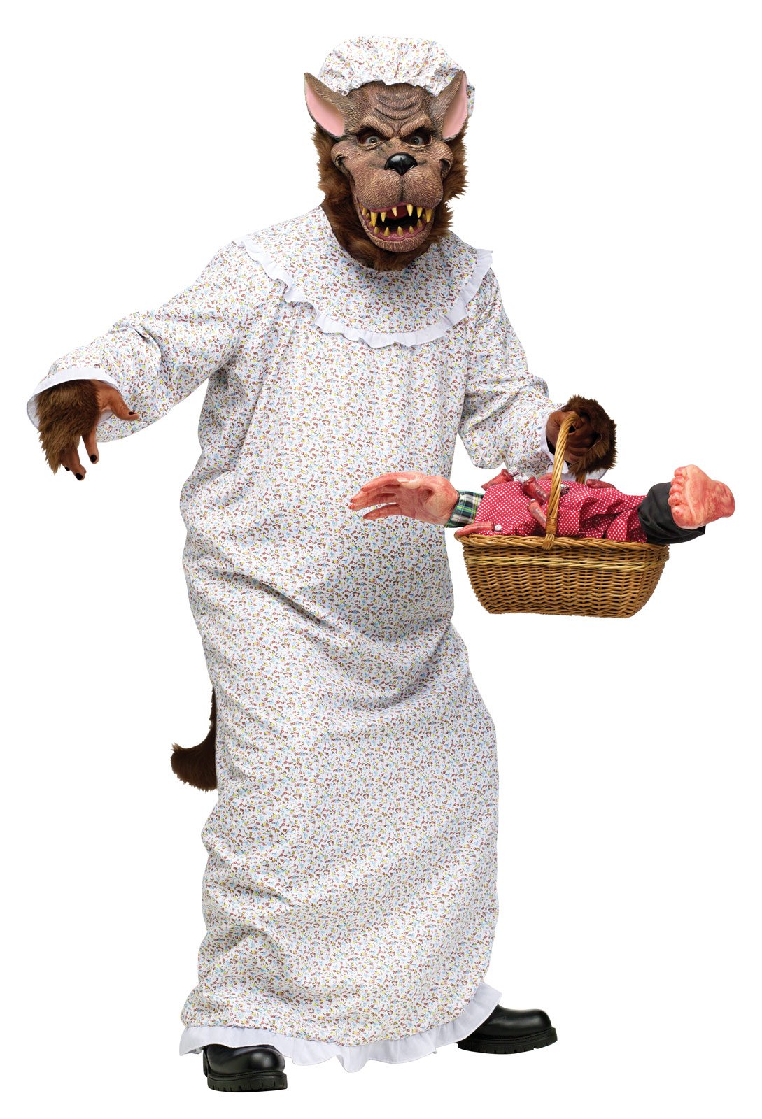 Big Bad Granny Wolf Adult Costume