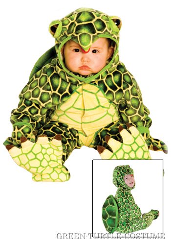 Little Green Turtle Costume