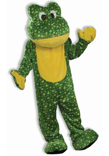 Deluxe Frog Mascot Costume