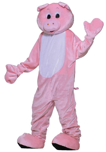 Deluxe Pig Mascot Costume