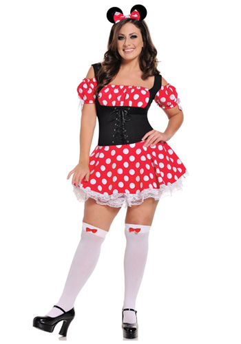 Plus Size Mickey's Mistress Costume