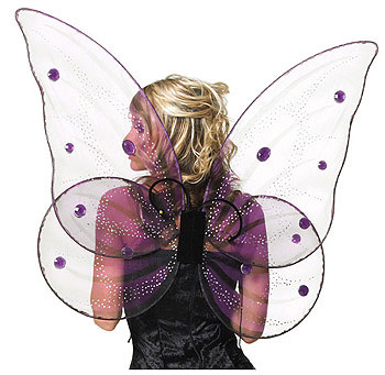 Purple Butterfly Wings