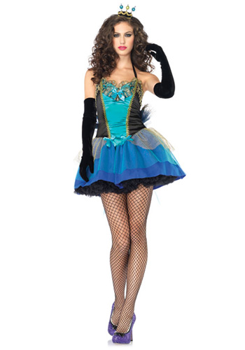 Blue Peacock Beauty Costume