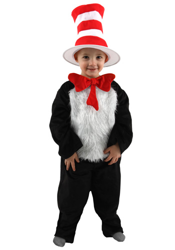 Deluxe Toddler Cat in the Hat Costume