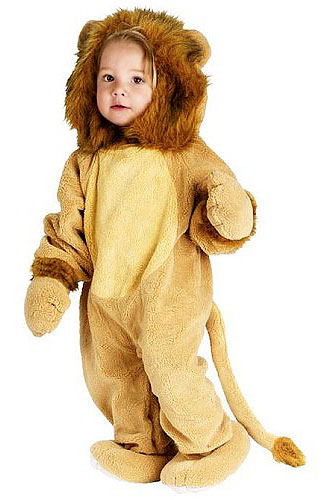 Toddler Cuddly Lion Costume