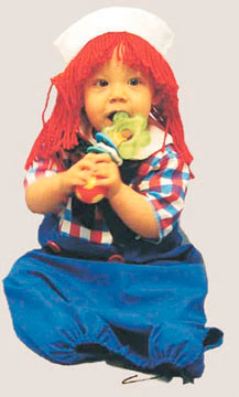 Raggedy Andy Bunting Infant Costume