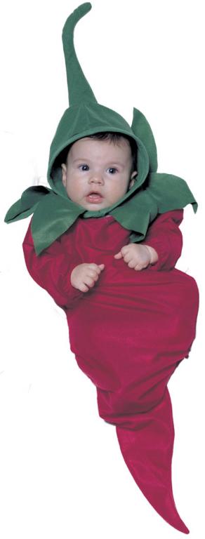 Red Hot Chili Pepper Infant Bunting Costume