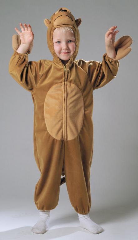 Plush Monkey Toddler Costume