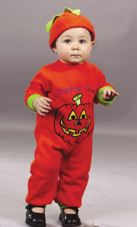 Pumpkin Jumpsuit Infant Costume