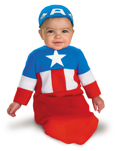 Captain America Infant Bunting Costume