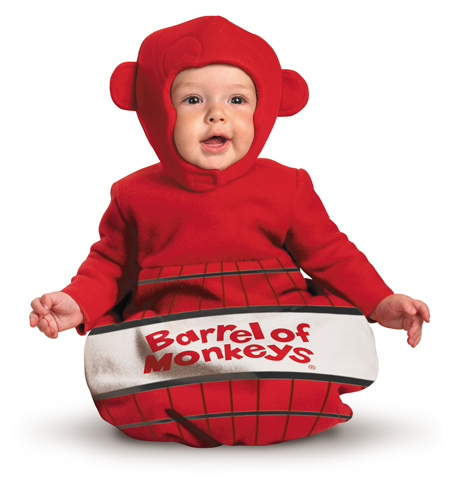 Barrel Of Monkeys Costume