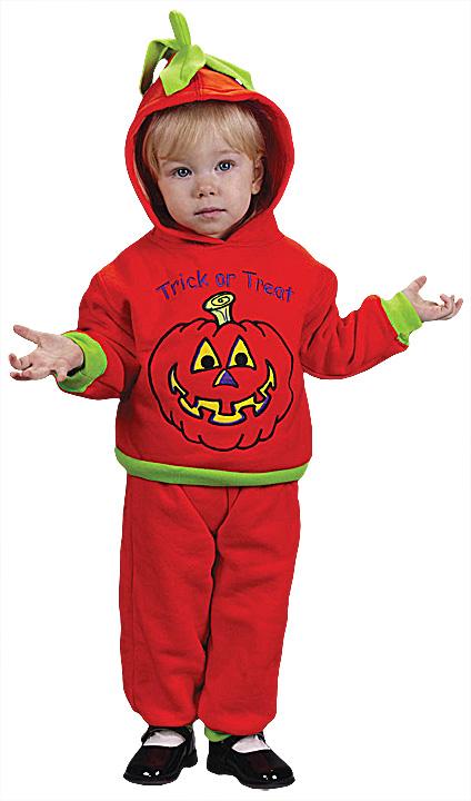 Hooded Pumpkin Infant Costume