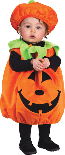 Pumpkin Plush Infant Costume