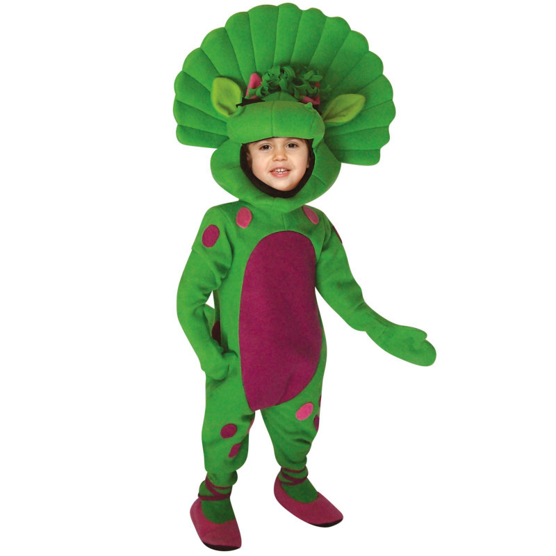 bj barney toddler costume