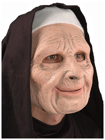 The Town Scary Nun Mask