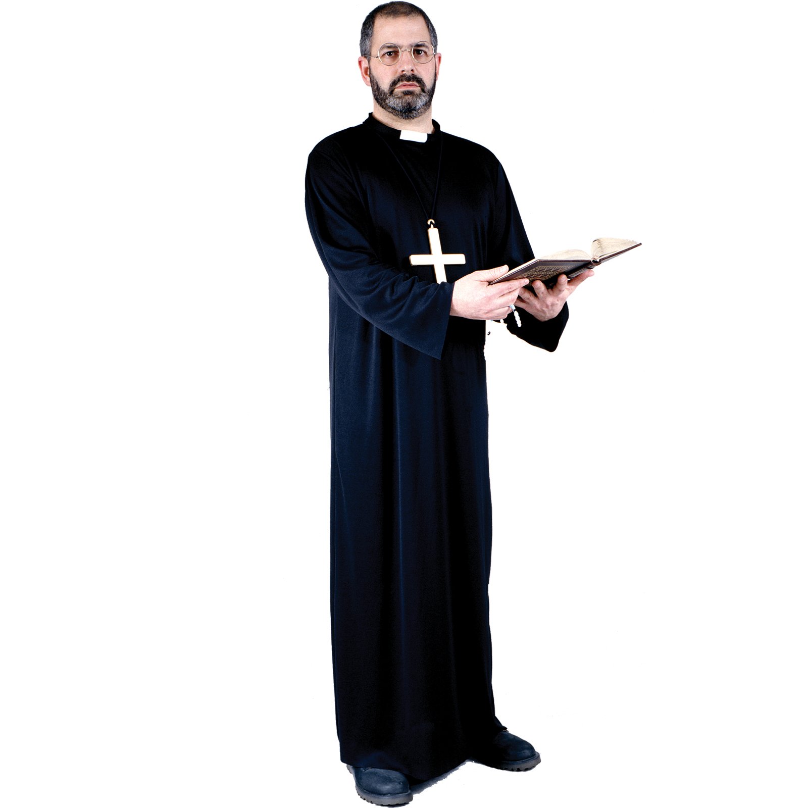 Priest Adult Plus Costume