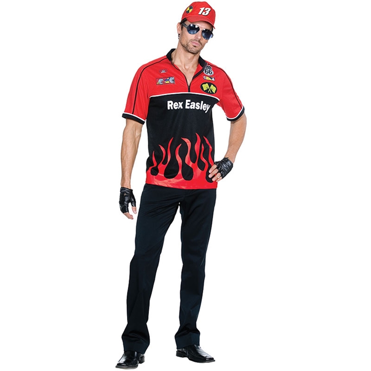 Rex Easley Race Car Driver Costume