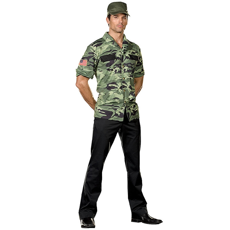 Sergeant Lou Tenet Military Adult Costume