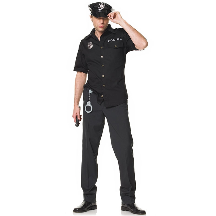 Men's Corrupt Cop Adult Costume