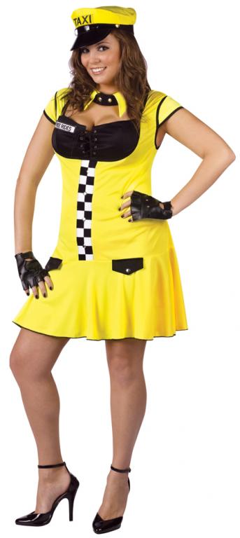 Sexy Cabbie Plus Size Costume