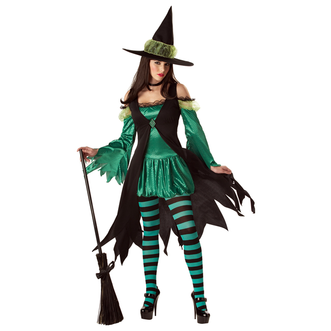 Emerald Witch Adult Costume