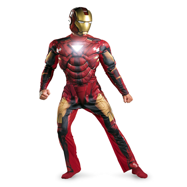 Iron Man Mark VI Deluxe Light-Up Adult Costume