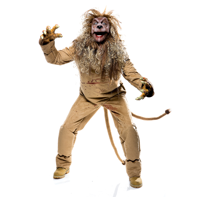 Wicked of Oz Lion Adult Costume