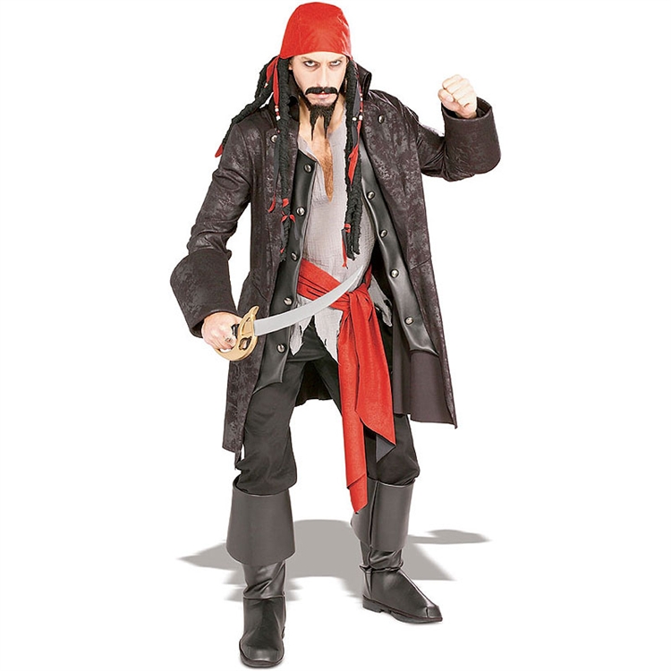 Adult Captain Cutthroat Pirate Costume