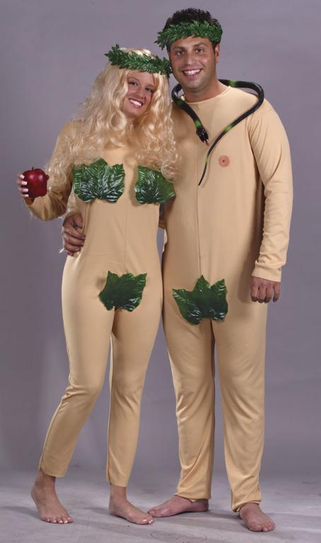 Adam and Eve Adult Costume Set