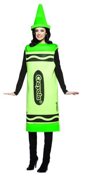 Green Crayola Crayon Costume