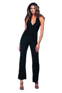 Halter Jumpsuit Sexy Adult Costume