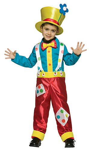 Boys Clown Costume