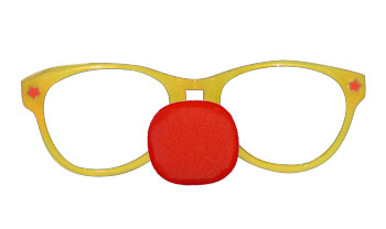 Jumbo Glasses with Clown Nose