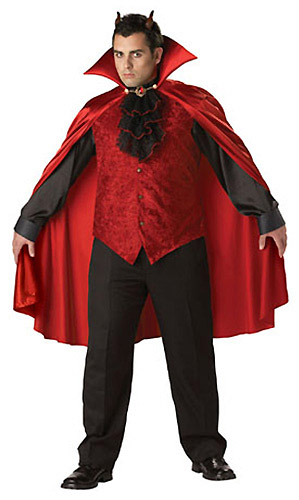 Men's Plus Size Devil Costume