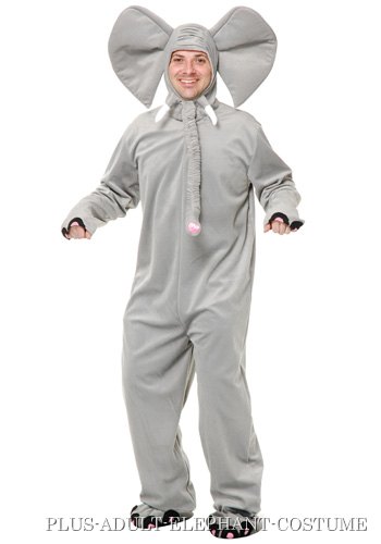 Plus Size Elephant Costume