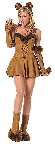 Adult Sexy Cuddly Lion Costume