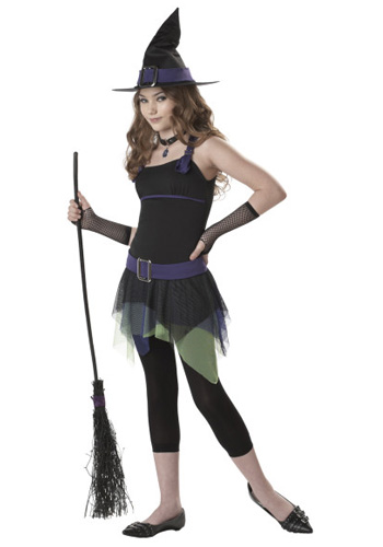 Tween Sassy Witch Costume