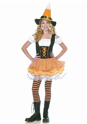 Teen Sparkle Candy Witch Costume