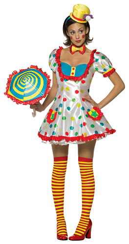 Sexy Womens Clown Costume