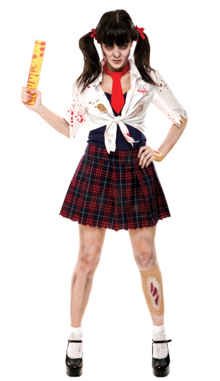 Zombie School Girl Costume