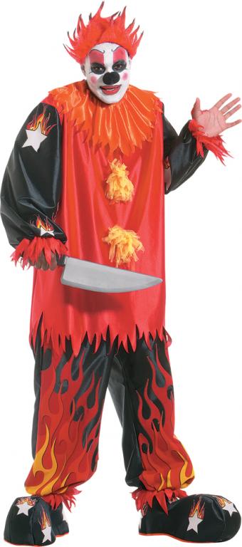 Evil Clown Adult Costume