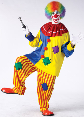 Big Top Clown Adult Costume