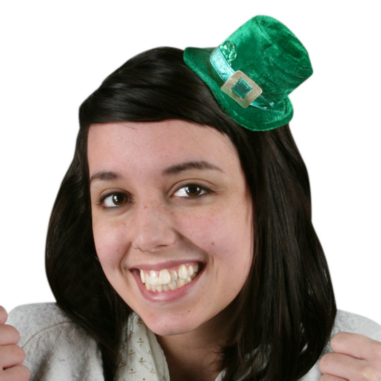 Mini Plush Leprechaun Hat