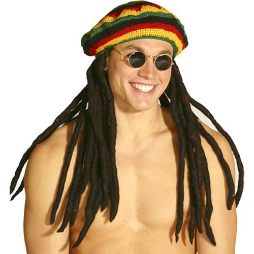 Rasta Tam with Dreadlocks